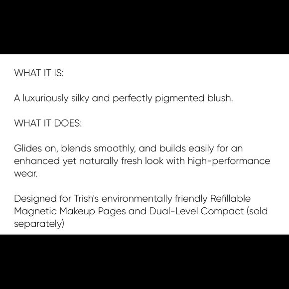💯Trish McEvoy Blush Refill⭐️ - Picture 4 of 8